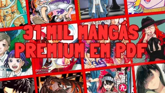 40 mil Gibis Premium em PDF + 31 Mil Mangás Premium em PDF