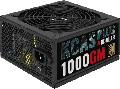 Fonte Gamer ATX KCAS 1000GM PFC Ativo 80 Plus Gold Aerocool