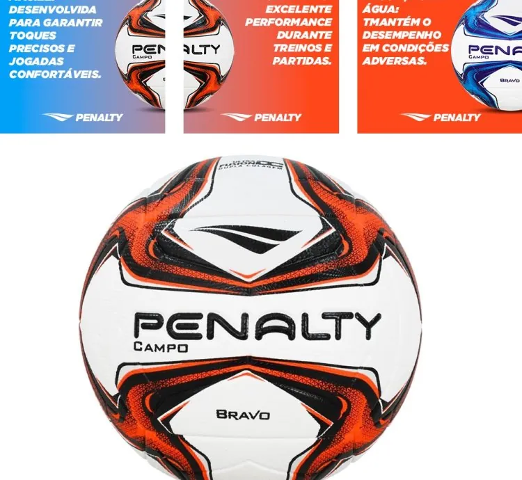 Bola Penalty Futebol Campo Bravo XXIV Adulto